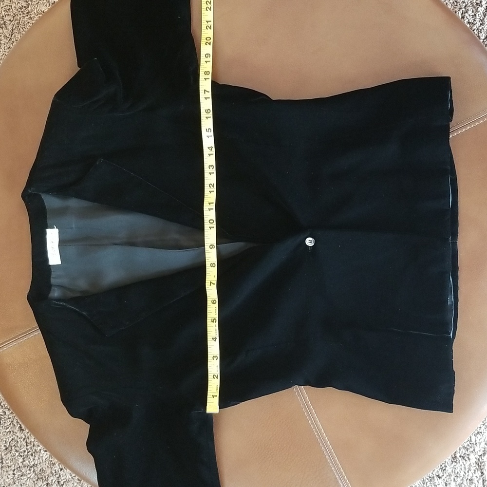Calvin Klein Velvet Jacket - Picture 6 of 17